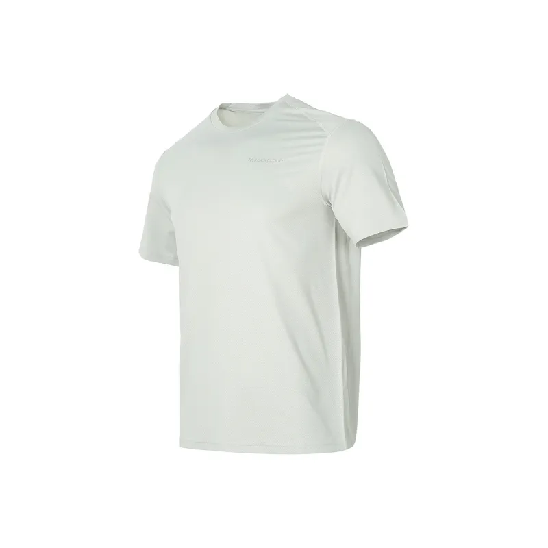 Rock Cloud Quick Dry T Shirt Men's Light Gray-3