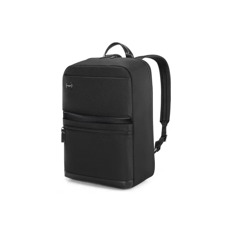 KINGSONS Polyester Backpack Large Size Unisex Black/Gray-1
