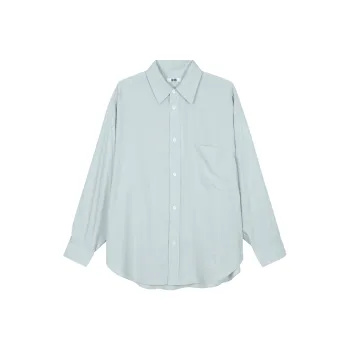 UNIQLO U Collection FW23 Shirt Women's Light Gray