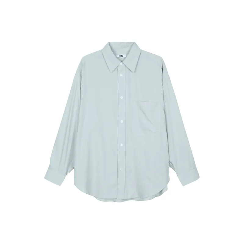 UNIQLO U Collection FW23 Shirt Women's Light Gray-0