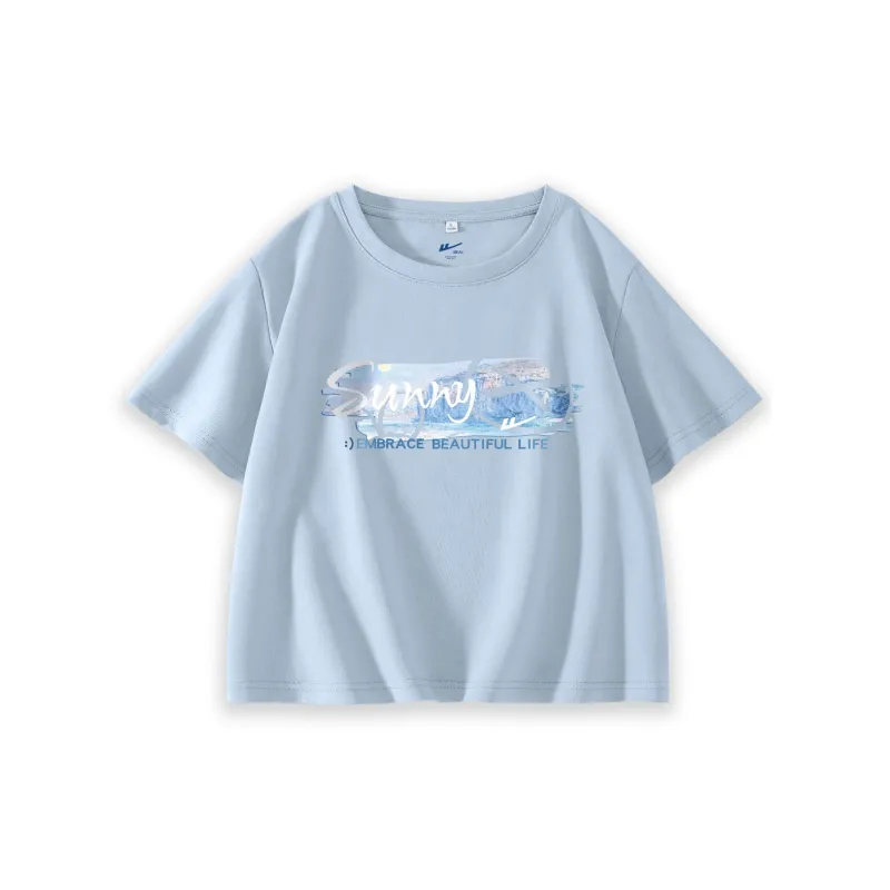 Warrior T-Shirt Women's Haze Blue-0