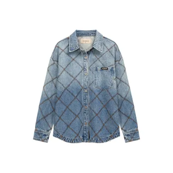 NO ONE ELSE Shirts Women's Denim Blue