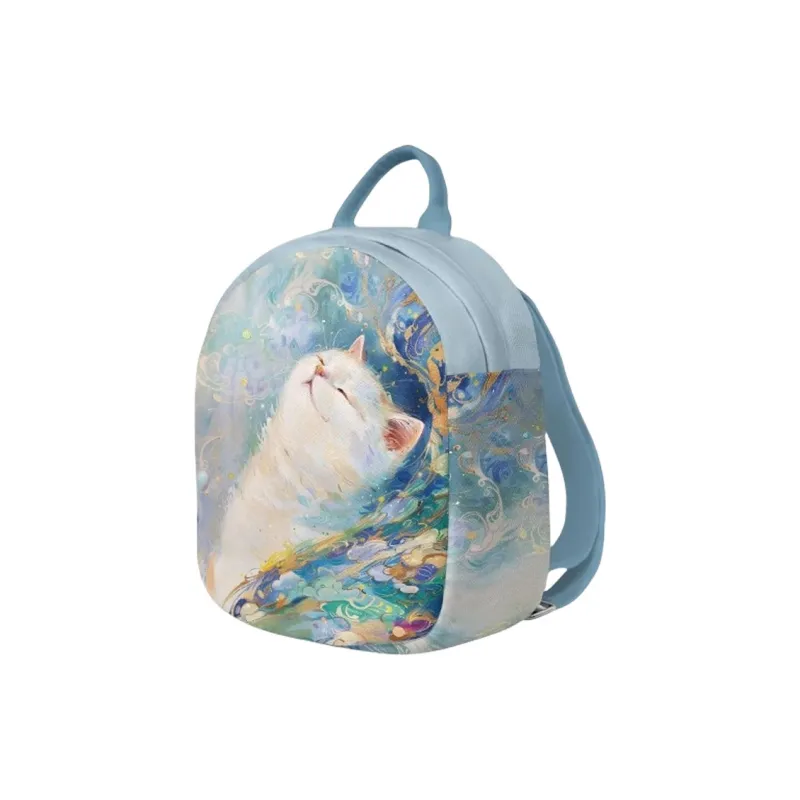 AOSONG Technical Fabric Backpack Unisex Blue-1