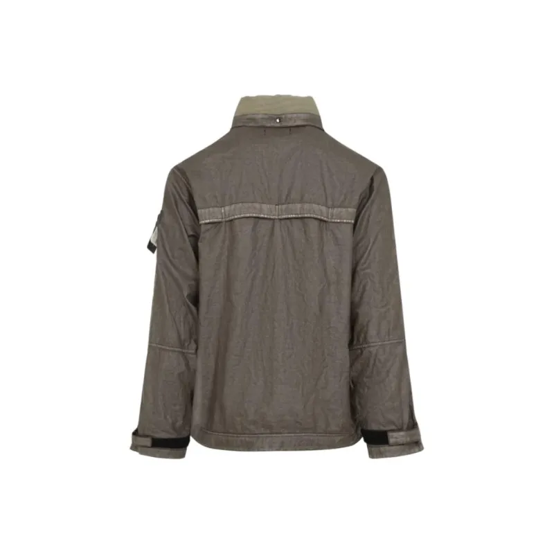 STONE ISLAND Compass badge Military Jacket-1