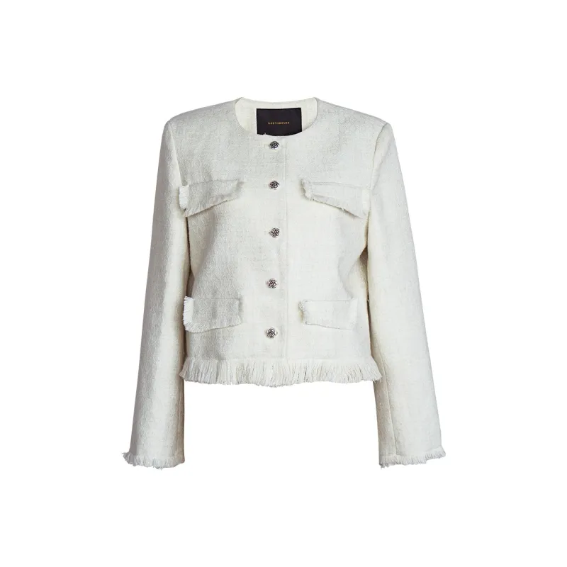 ROEYSHOUSE Jackets Coats Women's Beige-0