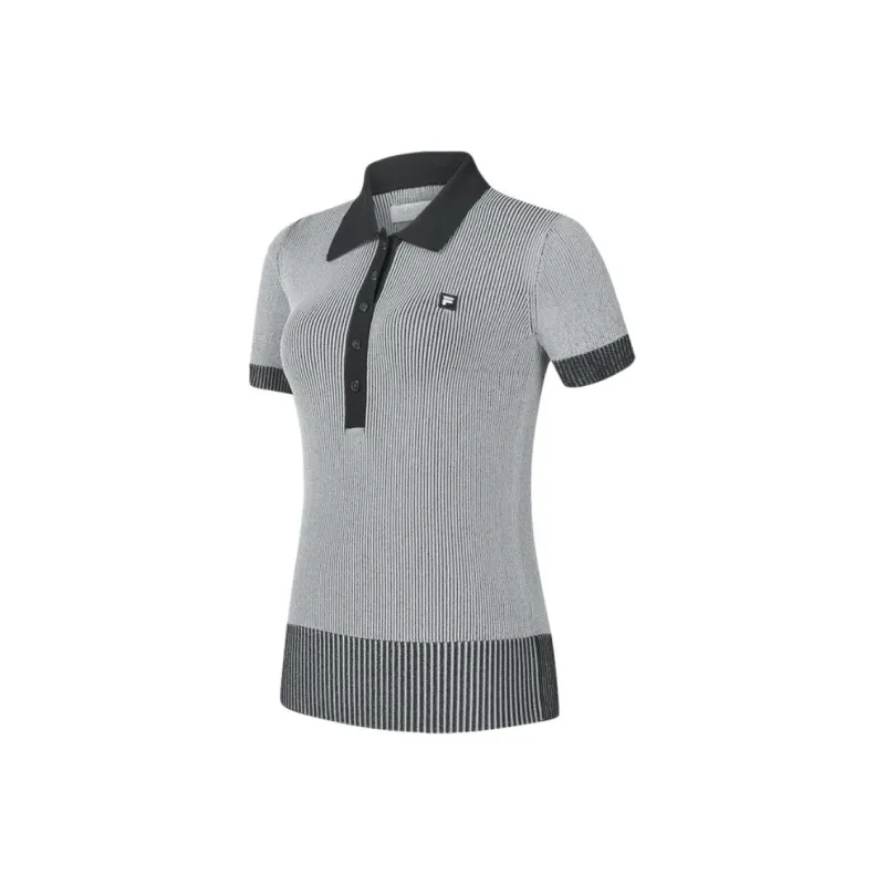 FILA Golf Series Polo Shirt Women's Legend Blue-0