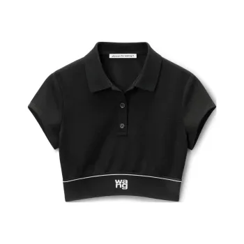 Alexander Wang Cheerleader Polo Top
