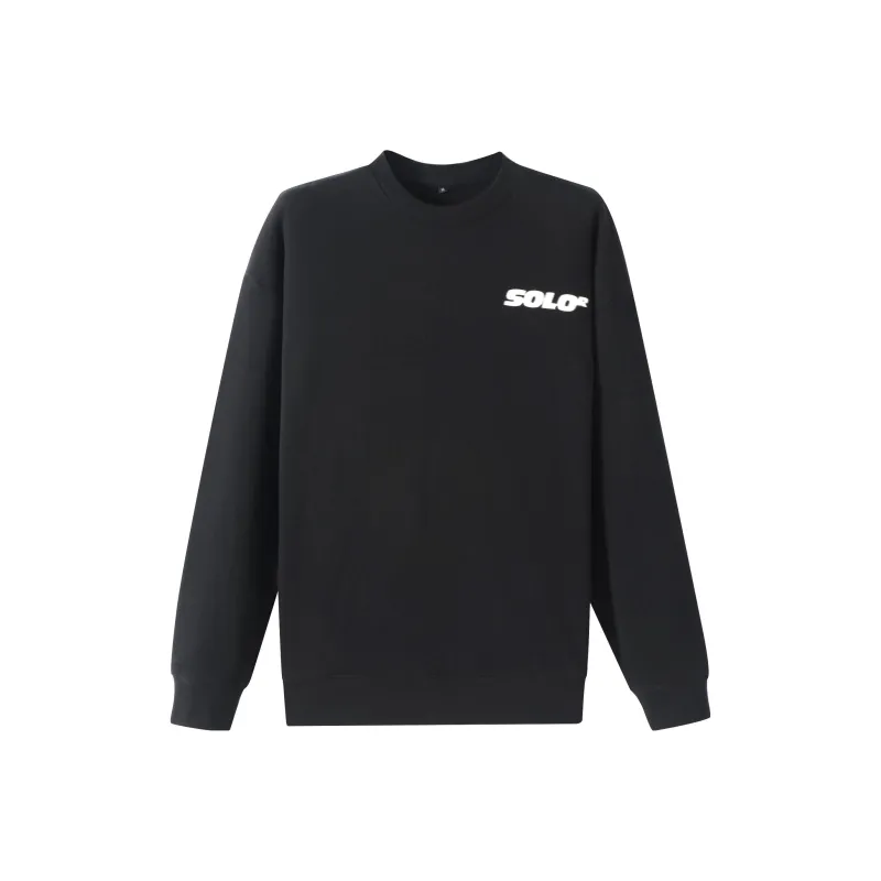 SOLOTARIO Sweatshirt Unisex Black-0