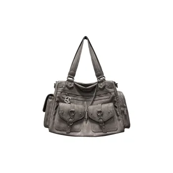 CULTIVATOR PU One Shoulder Handbag, Crossbody Bag Medium Size Unisex Multicolor