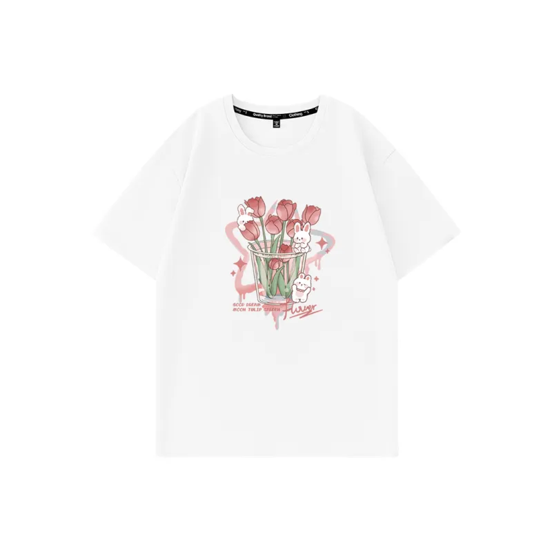 Cotton T Shirts Women's-8
