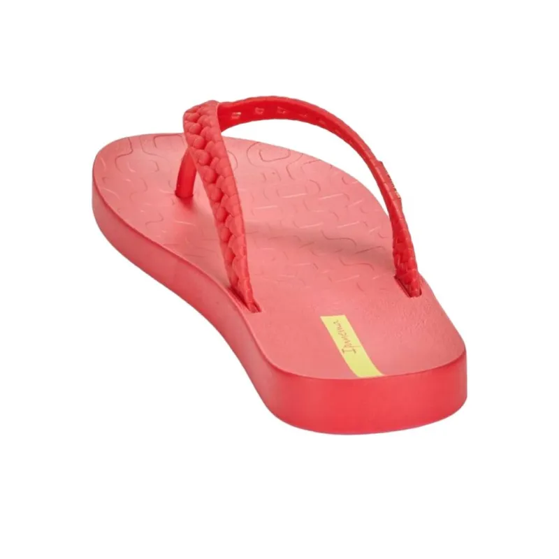Ipanema Abrasion Resistant Flip Flops Women's Red-4