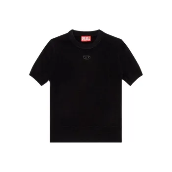 DIESEL M Arga Logo embroidered Top
