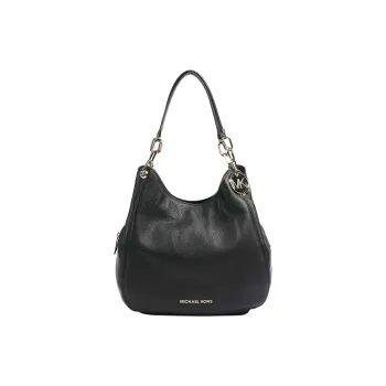 MICHAEL KORS Lillie Large Pebbled Leather Shoulder Bag