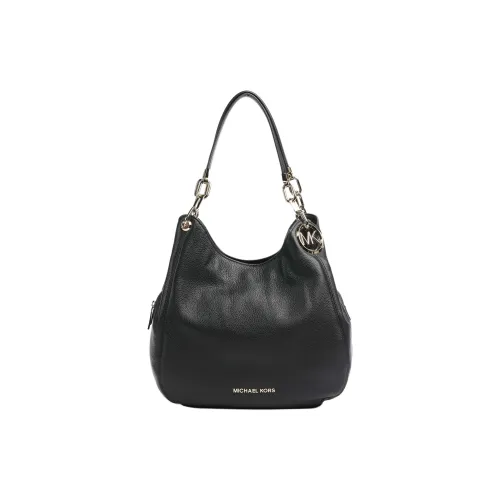 MICHAEL KORS Lillie Large Pebbled Leather Shoulder Bag
