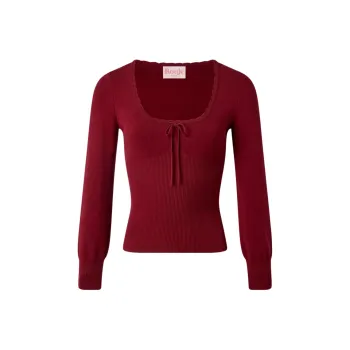 Rouje FW24 NESRINE SWEATER Knitwear Women's Burgundy