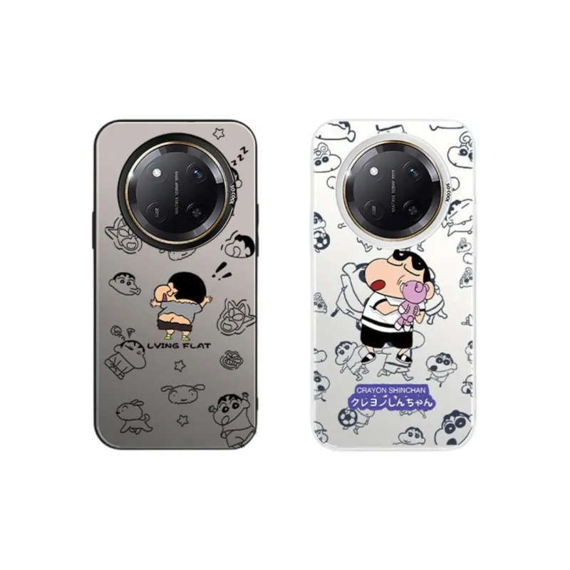 DAHUAXIAN Acrylic Material Crayon Shin Chan Fun Premium Feel Phone Cases Compatibility With Honor X60 Pro-1