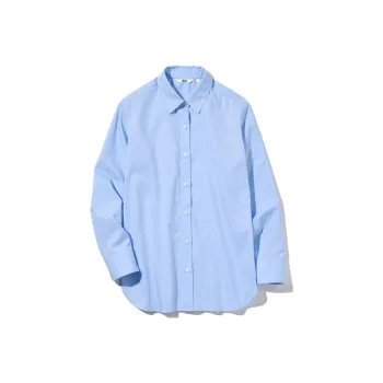UNIQLO Shirts Women's Aqua Blue
