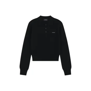 WE11DONE Polo Shirt Women's Black