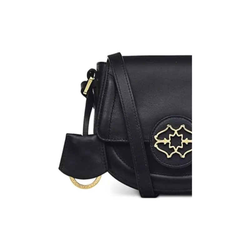 RADLEY Cow Leather Shoulder Bag Crossbody Bag Medium Size Women's Black-2