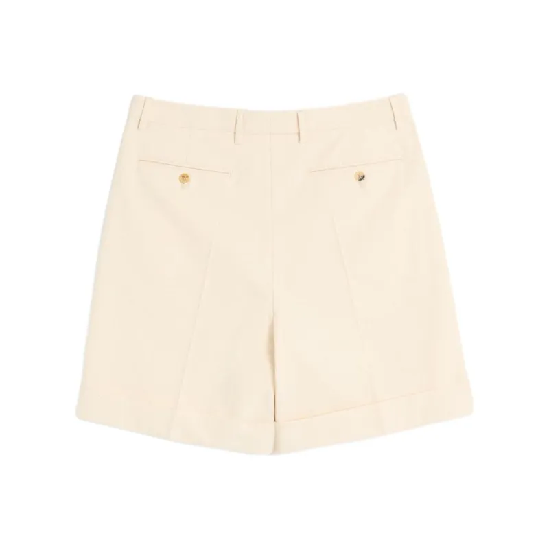 Valentino Cuffed Bermuda Shorts-1