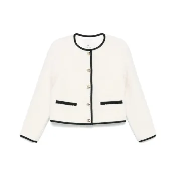 Anine Bing Brushed Effect Crewneck Blazer