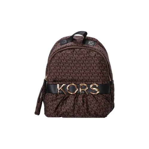 MICHAEL KORS Polyester Backpack Women's Brown