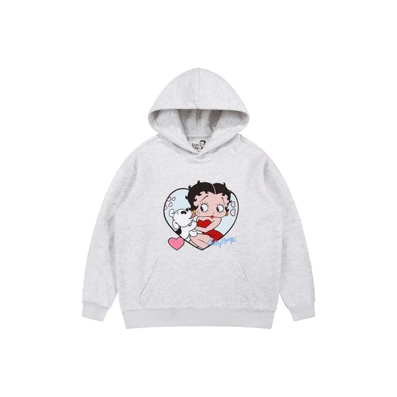 BETTY BOOP Sweatshirts Women's Gray-0