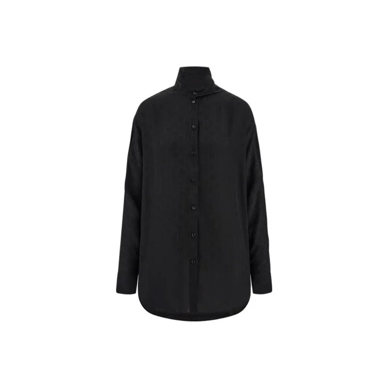 Ferragamo Sash Collar Blouse-0