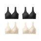 4 Pack (2 Black+2 Skin)