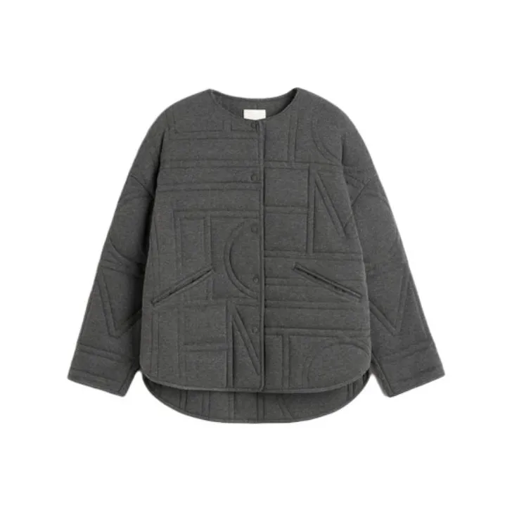 TOTEME SS24 Jackets Coats Women's Heather Gray-0