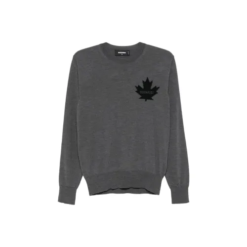 DSQUARED 2 Fine knit V neck Jumper
