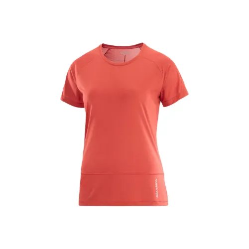 SALOMON CROSS RUN Raglan Sleeve T-Shirt Women's Tangdu Aromatic Spices