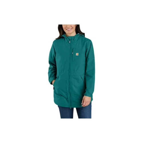 Carhartt 104221 RAIN DEFENDER Collection LIGHTWEIGHT COAT-1 WARM RATING Jackets & Coats RELAXED FIT Women's GREEN/Green