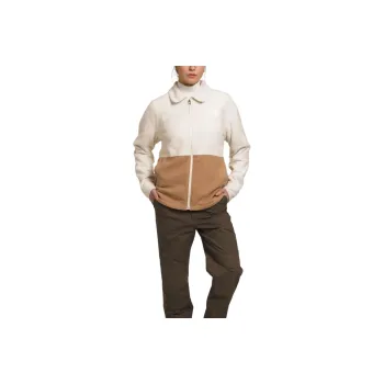 THE NORTH FACE Pali Pile Fleece Jacket Jackets Coats Women's Almond Yellow Oil Color