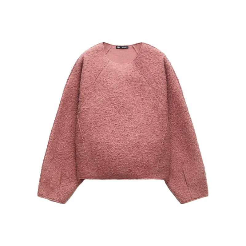 ZARA Sweatshirts Women's Purple-0