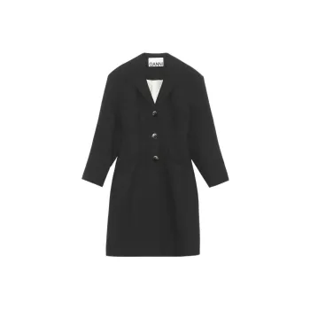 GANNI Jackets Women's Black