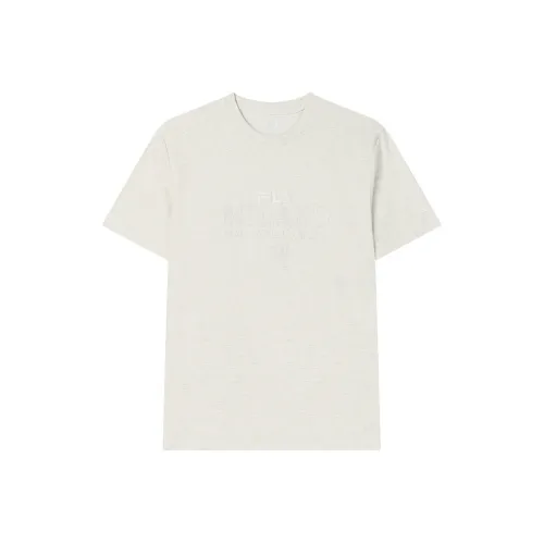 FILA MILANO Collection T Shirt Men's Light Khaki Heather Gray