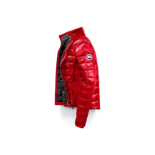 Canada Goose HyBridge Down Jackets Women's Red
