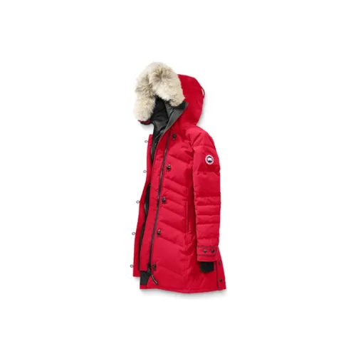 Canada Goose Lorette Series Down Jackets Women's Red