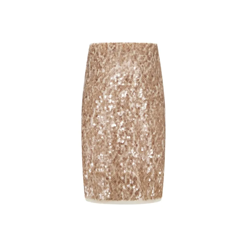 MOCO Casual Long Skirt Women's Dark Coffee-1