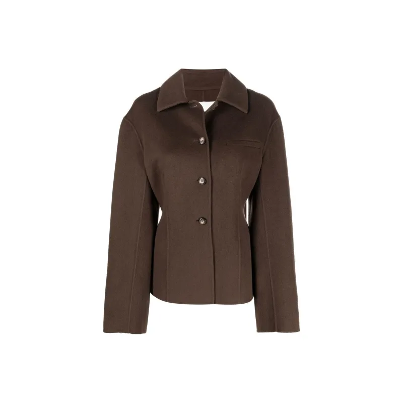 NANUSHKA Single-breasted Wool Blazer-0
