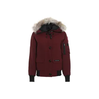 Canada Goose Down Jacket Winter Women's Berry Red
