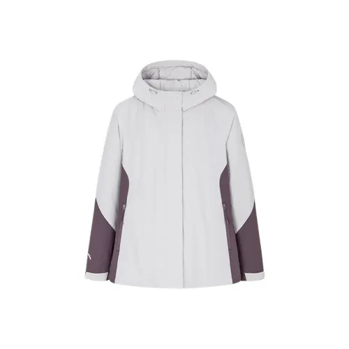ANTA Variety Training Collection Jackets Women's Velvet Purple Gray
