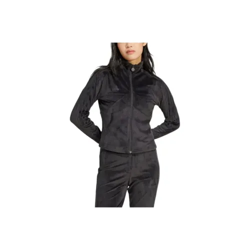 Adidas Free Shipping With AdiClub Tiro Cut 3 Stripes Stretchy Velour Track Jacket