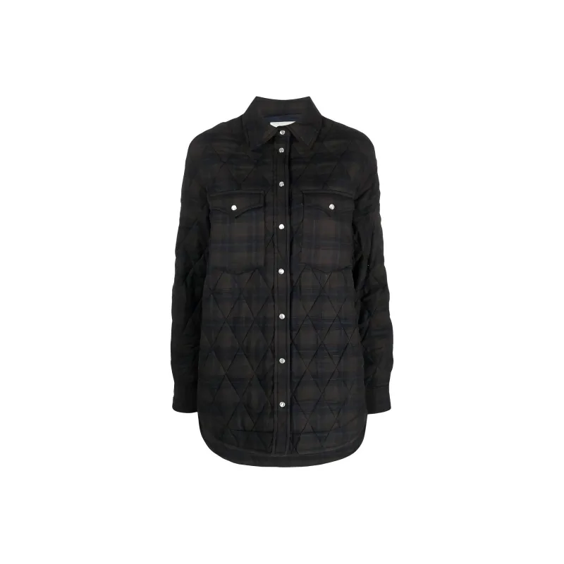 ISABEL MARANT ETOILE Quilted Checked Shirt-0