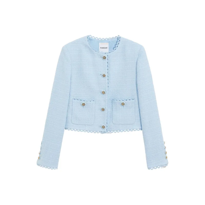 Bebe FW24 Jackets Coats Women's Blue-0