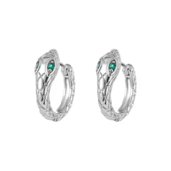 YUOFFICIAL 990 Fine Silver Earrings Women's