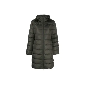 Moncler Down Jackets Women's Olive Green