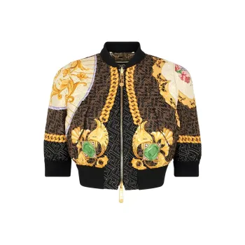 FENDI x VERSACE SS22 Jackets Coats Women's Multicolor