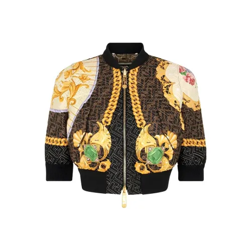 FENDI x VERSACE SS22 Jackets Coats Women's Multicolor